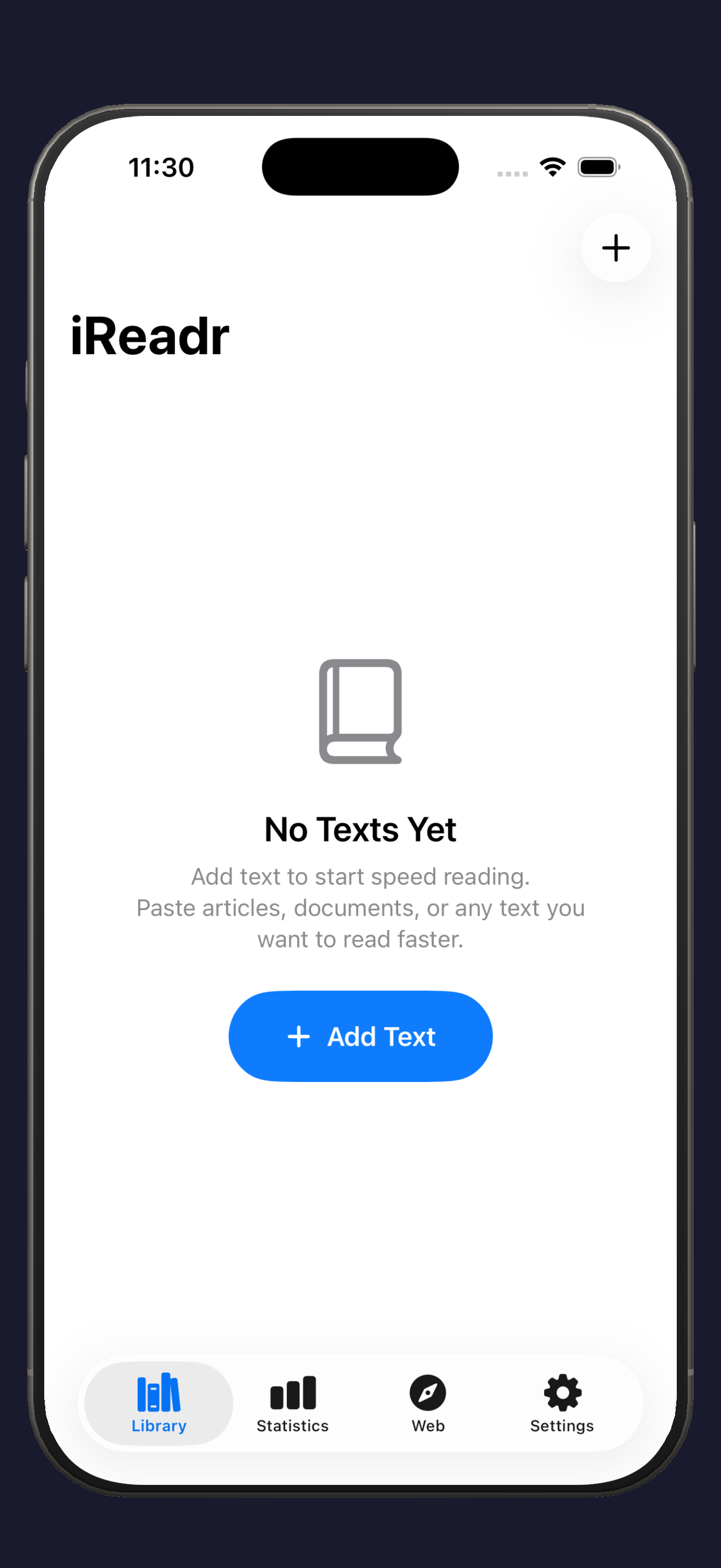 iReadr iOS Library